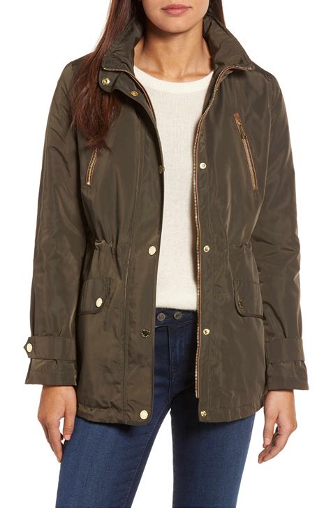 anorak michael kors|Michael Kors anorak rain jacket.